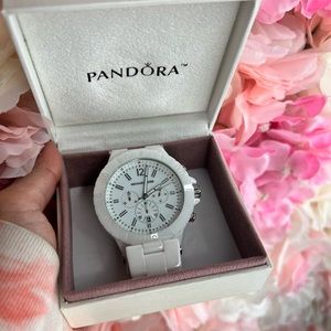 Michael Kors Chronography White Ceramic Watch MK8177